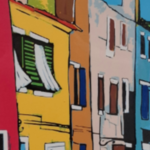 Zeefdruk, Maya Wildevuur, Burano, 125/150